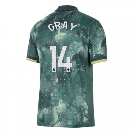 Goedkope Tottenham Hotspur Gray 14 Third Shirt 2024-25 Goedkope Tottenham Hotspur Gray 14 Third Shirt 2024-25